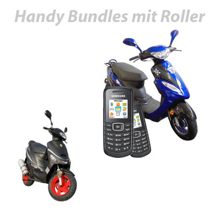 Handy Bundle mit Motorroller