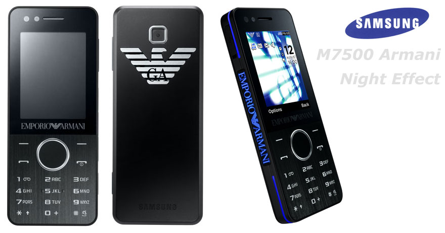 Samsung M7500 Emporio Armani Night Effect gro�
