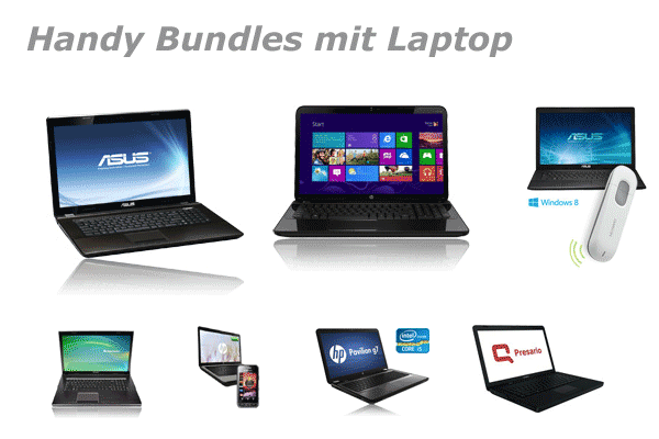 Handy Bundles mit Laptop oder Notebook