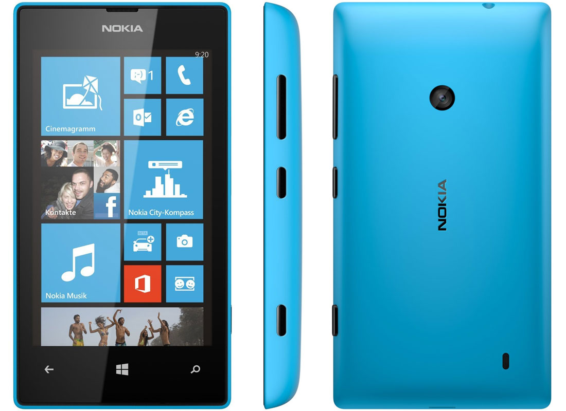 Nokia Lumia 520 blue