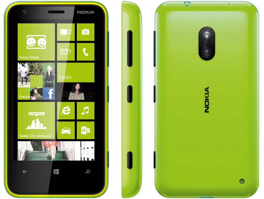 Nokia Lumia 620 green
