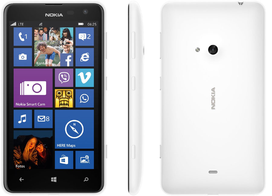 Nokia Lumia 625 white