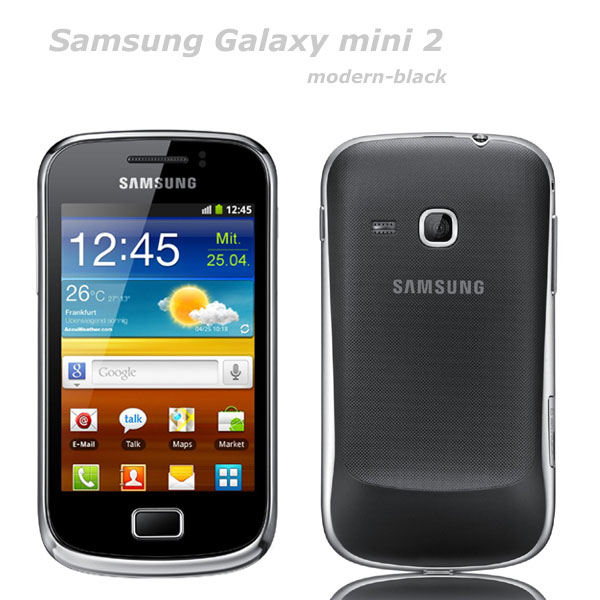 Samsung Galaxy Mini 2 modern black