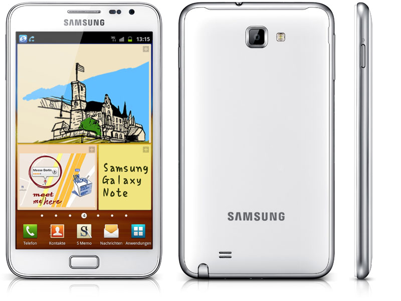 Samsung Galaxy Note white