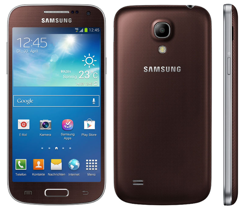 Samsung Galaxy S4 Mini braun
