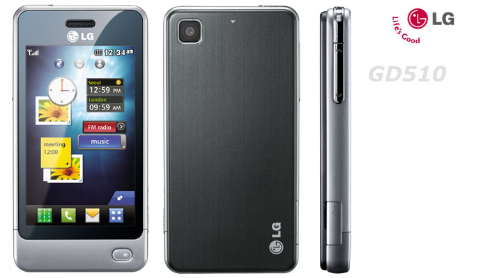 LG GD510 POP silver