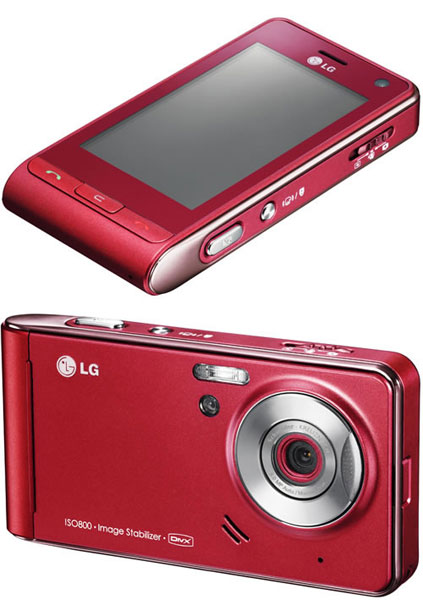 LG KU990 Viewty red