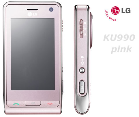 LG KU990 Viewty pink