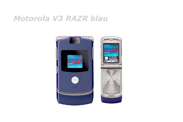Motorola RAZR V3 blau