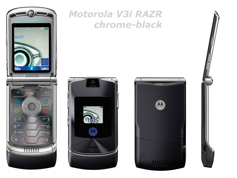 Motorola RAZR V3i chrome-black