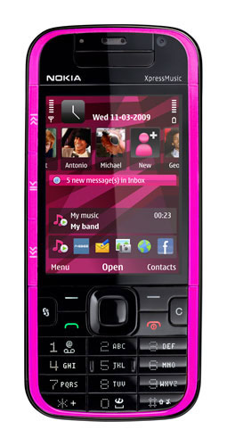 Nokia 5730 XpressMusic pink Nokia 5730 XpressMusic pink