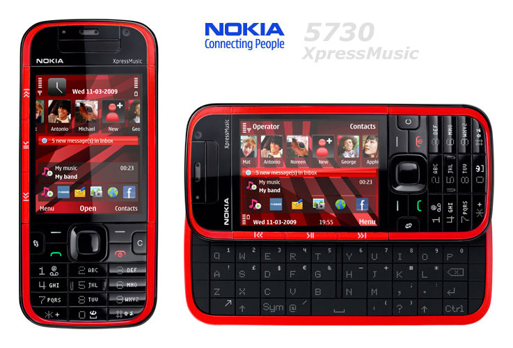 Nokia 5730 XpressMusic red Nokia 5730 XpressMusic red
