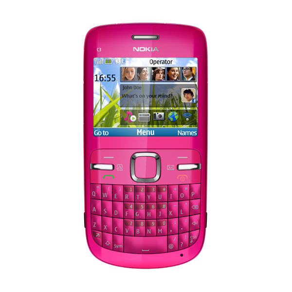 Nokia C3 pink