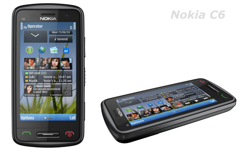 Nokia C6-01 black