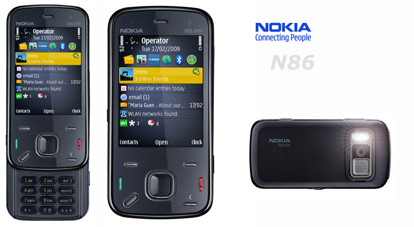 Nokia N86 black