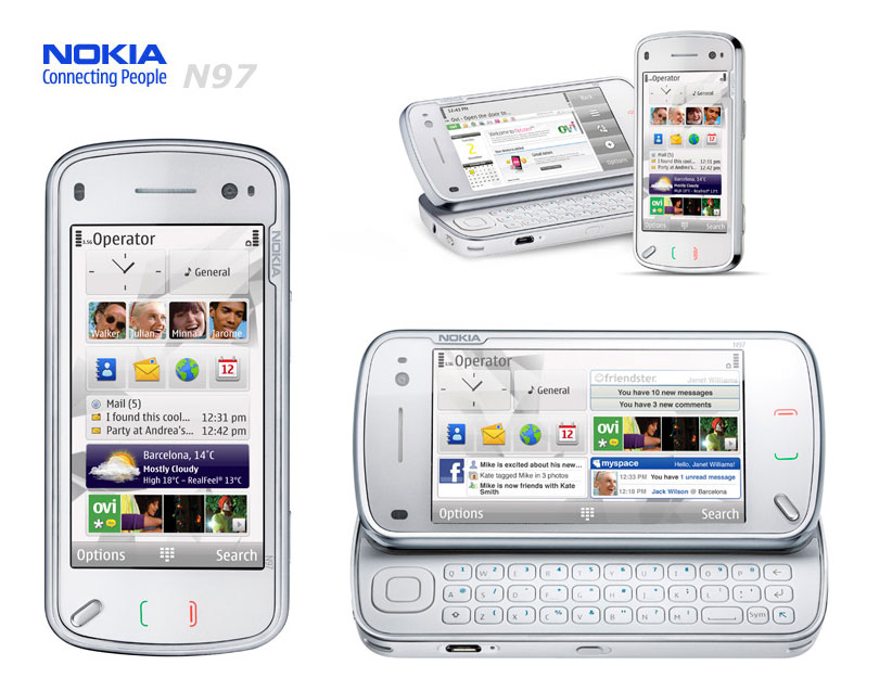 Nokia N97 white