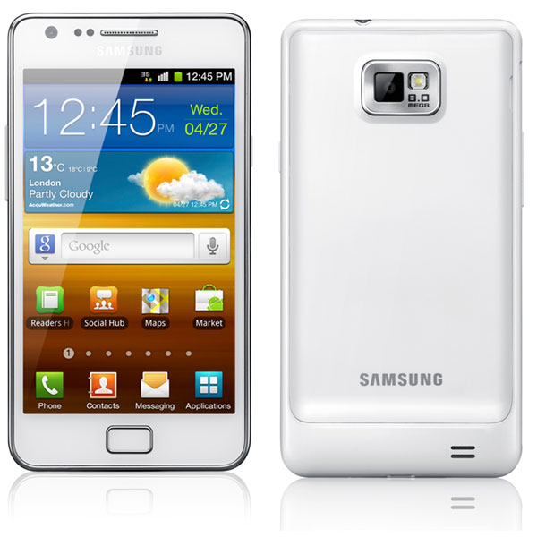 Samsung Galaxy S2 I9100 white