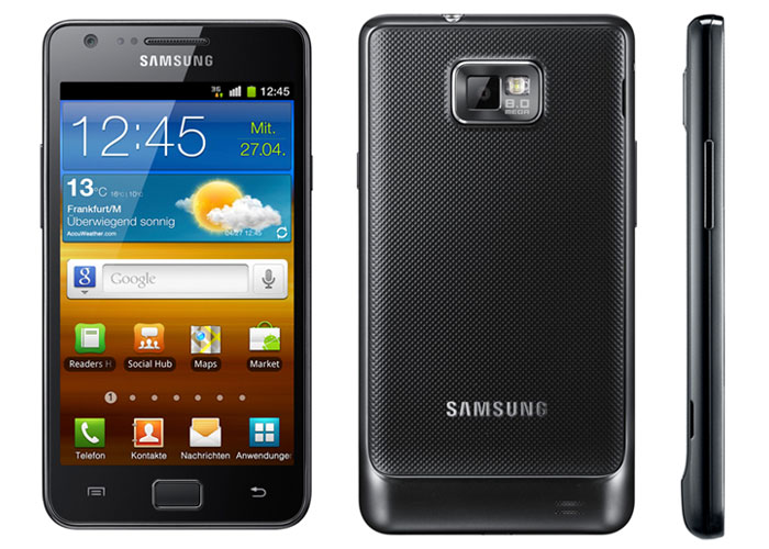 Samsung Galaxy S2 I9100 noble black