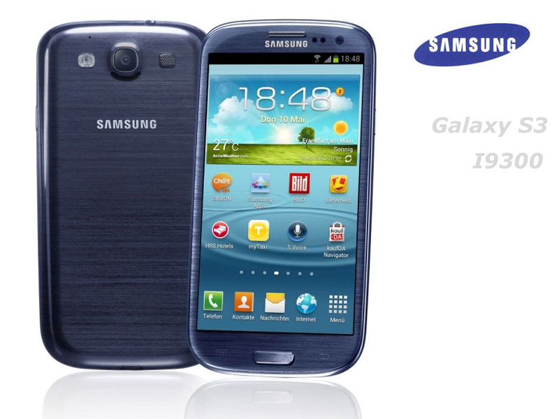 Samsung Galaxy S3 pebble-blue