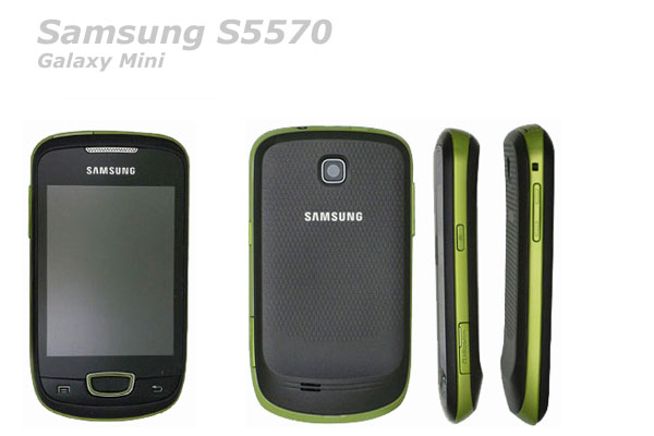 Samsung S5570 Galaxy Mini lime green