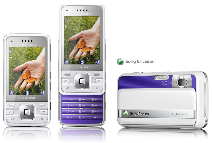 Sony Ericsson C903 techno white