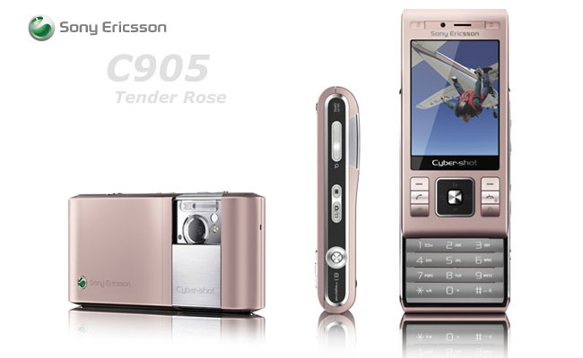 Sony Ericsson C905 tender rose