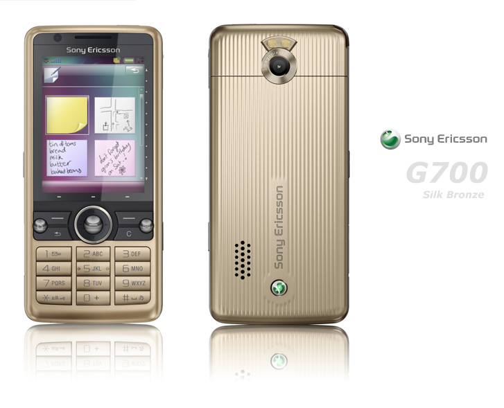 Sony Ericsson G700 silk bronze