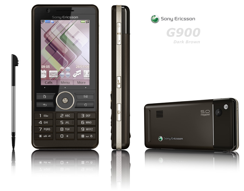 Sony Ericsson G900 dark brown