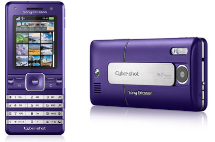 Sony Ericsson K770i Ultra Violet
