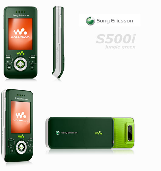 Sony Ericsson S500i grün - jungle green