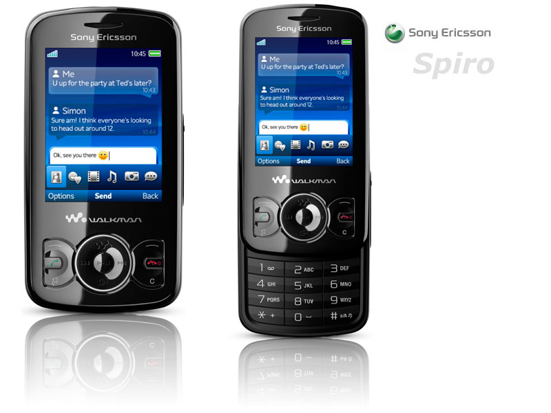 Sony Ericsson Spiro stealth black