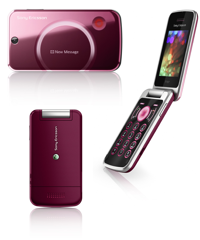 Sony Ericsson T707 spring rose