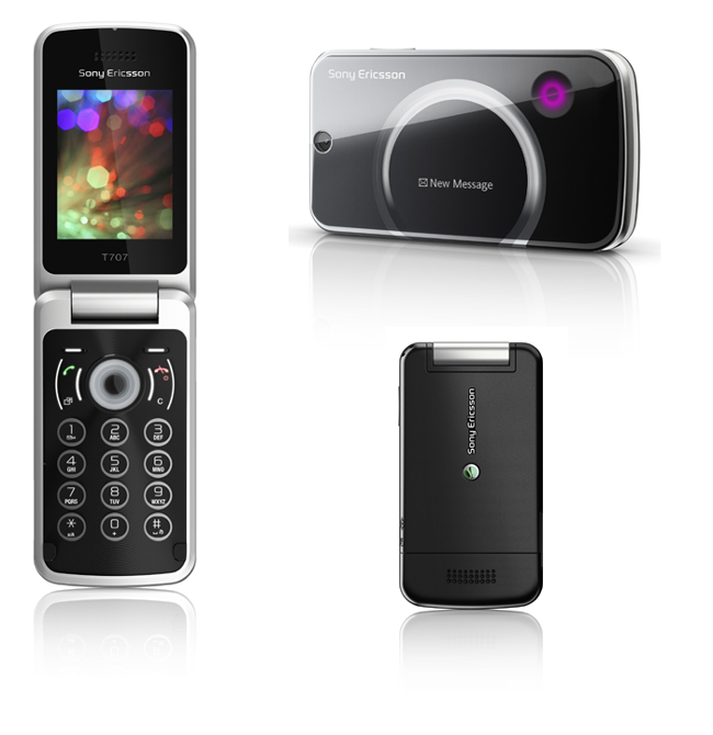Sony Ericsson T707 mysterious black