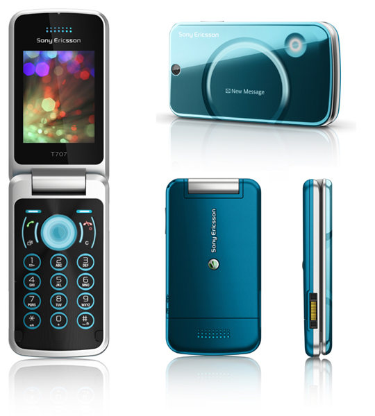 Sony Ericsson T707 lucid blue