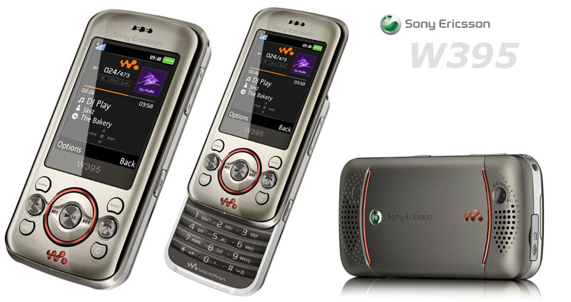 Sony Ericsson W395 blush titanium