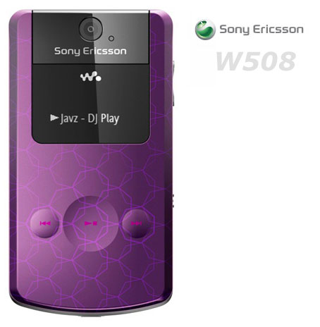 Sony Ericsson W508  - lila