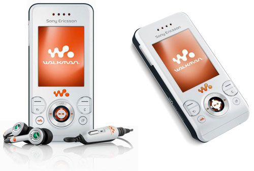 Sony Ericsson W580i style white