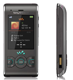 Sony Ericsson W595 jungle grey