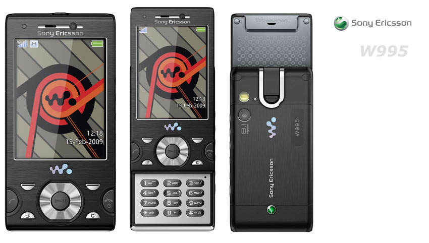 Sony Ericsson W995 progressive black