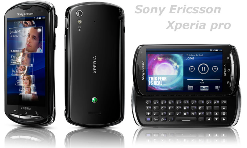 Sony Ericsson Xperia Pro black